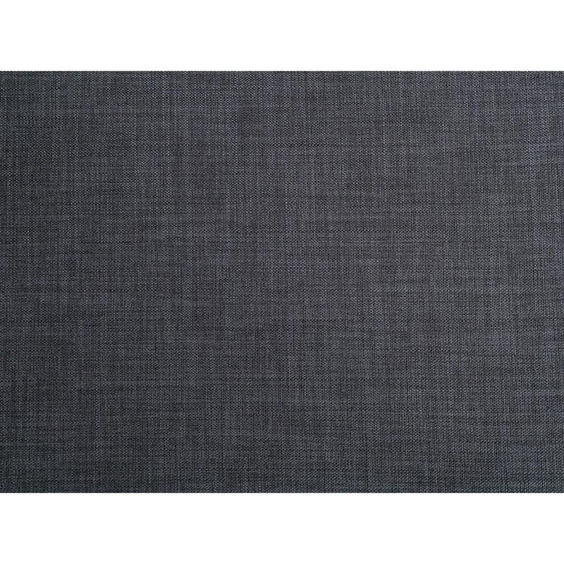 SECCIONAL LAURISSA AZUL OSCURO TELA LINO