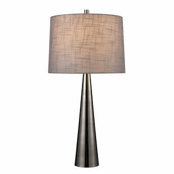 LAMPARA GRIS METAL
