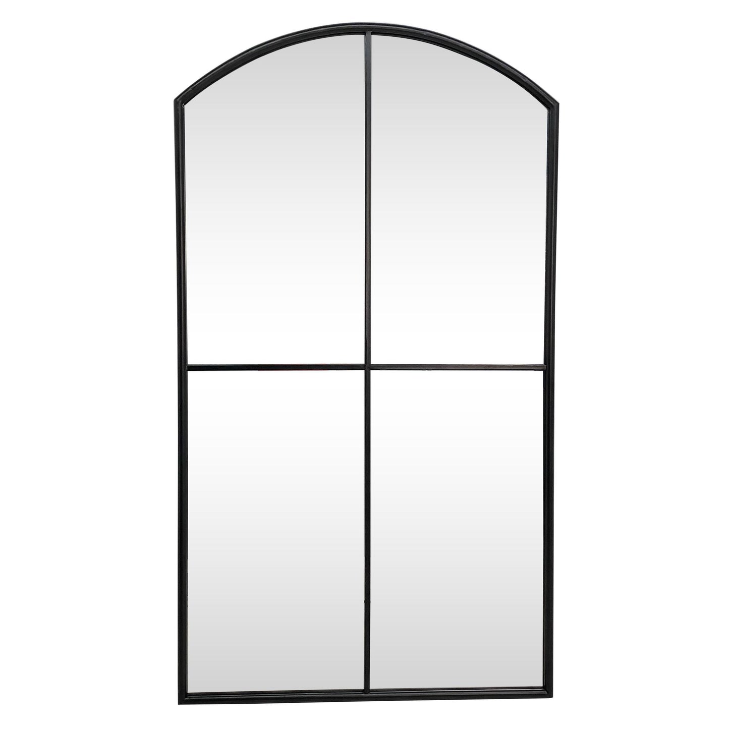 ESPEJO ARCO VENTANA NEGRO
