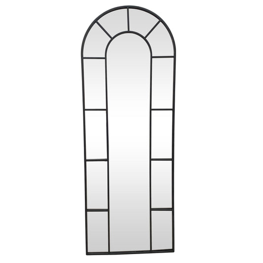 ESPEJO ARCO VENTANA NEGRO