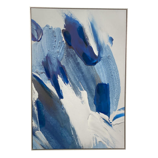 CUADRO AZUL/BLANCO