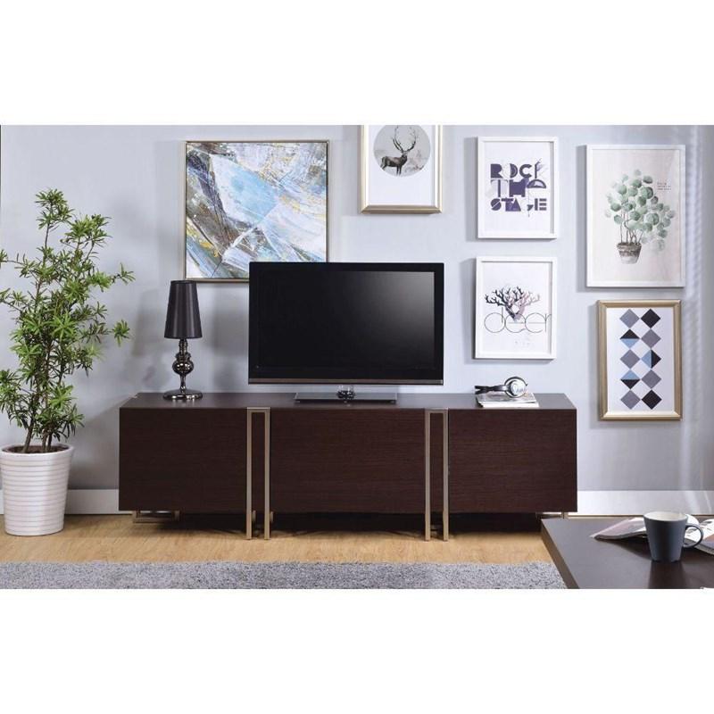 MUEBLE DE TV CATTOES MADERA OSCURA