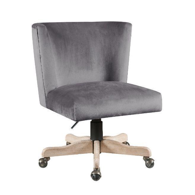 SILLA CLIASCA GRIS TELA VELVET