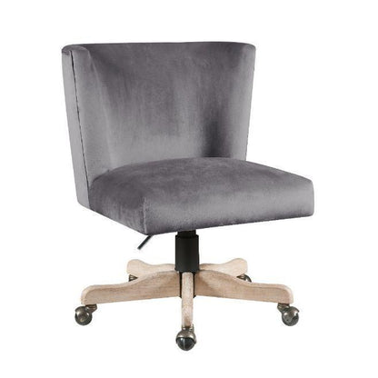 SILLA CLIASCA GRIS TELA VELVET