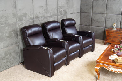 SALA DE CINE RECLINABLE ELECTRICO JIVE 3 PIEZAS