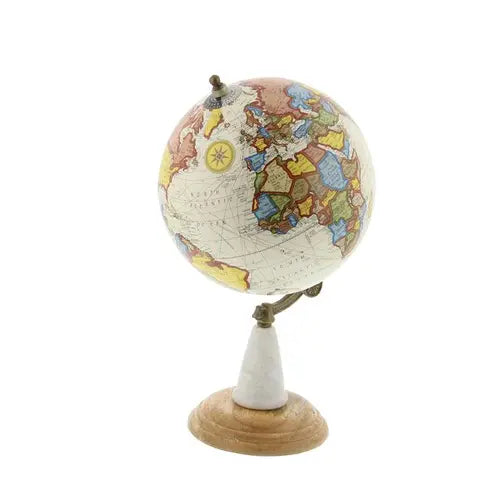 FIGURA DECORATIVA GLOBO TERRAQUEO